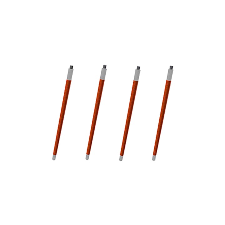 Frame distansstyckar - white, lång, teak, 4-pack - Cane-line