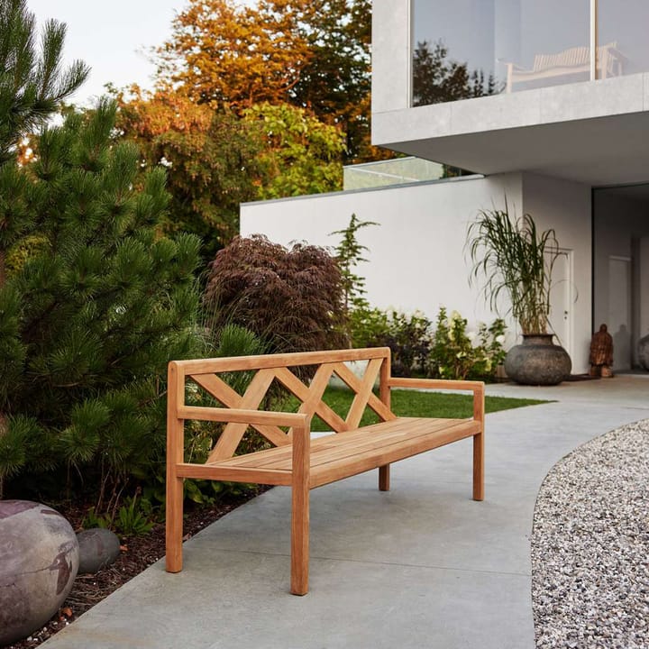 Grace 3-sits bänk, Teak Cane-line