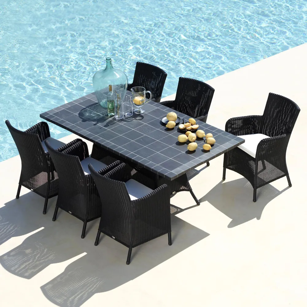 Hampsted karmstol weave, Cane-line Mocca, dyna Natté taupe Cane-line