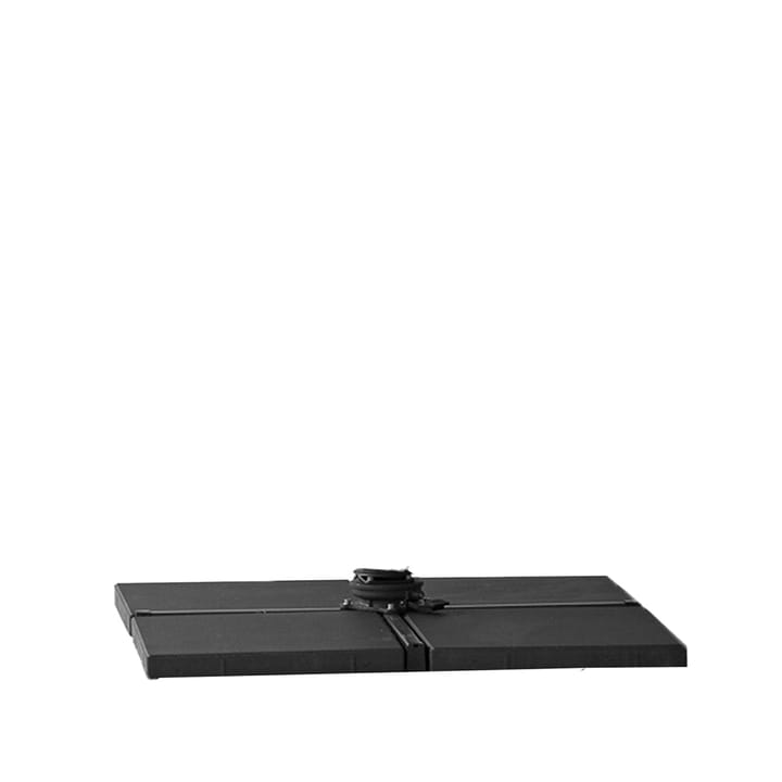 Hyde Luxe parasollfot - black - Cane-line