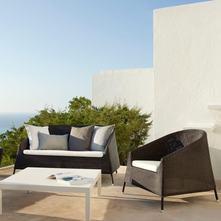 Kingston 2-sits soffa - mocca - Cane-line