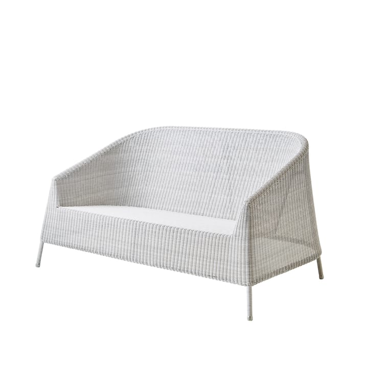 Kingston 2-sits soffa - white grey - Cane-line
