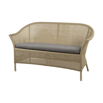 Lansing sittdyna till soffa 2-sits - Cane-line Natté taupe - Cane-line