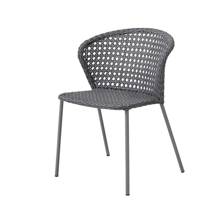 Lean stol - light grey, cane-line french weave - Cane-line