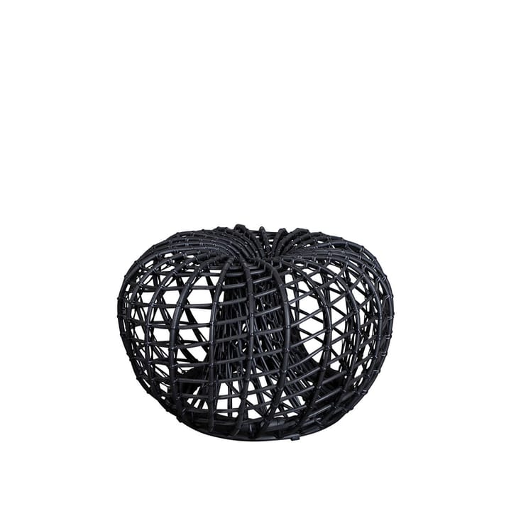 Nest bord/fotpall  - Lava grey, liten - Cane-line