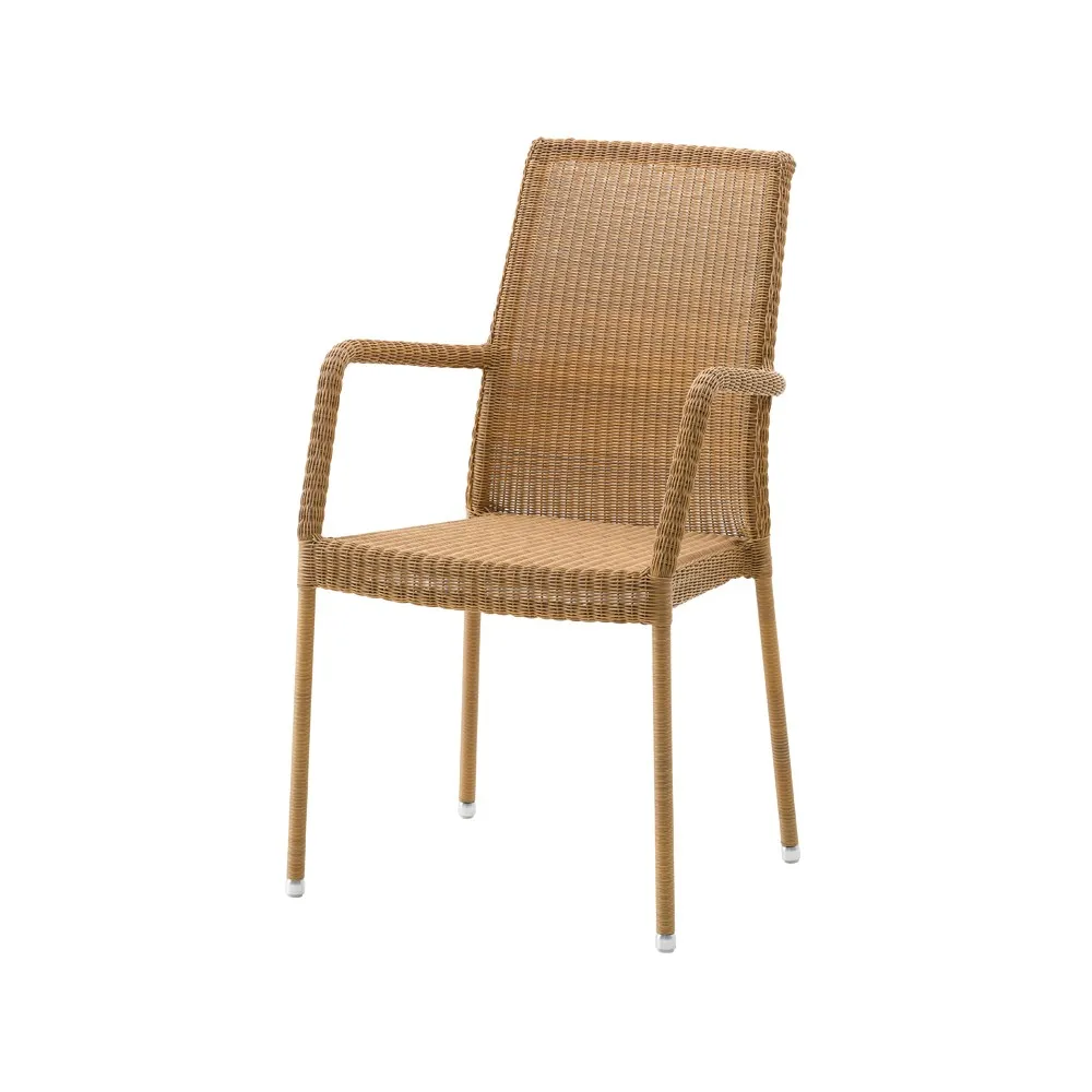 Newman karmstol, natural Cane-line