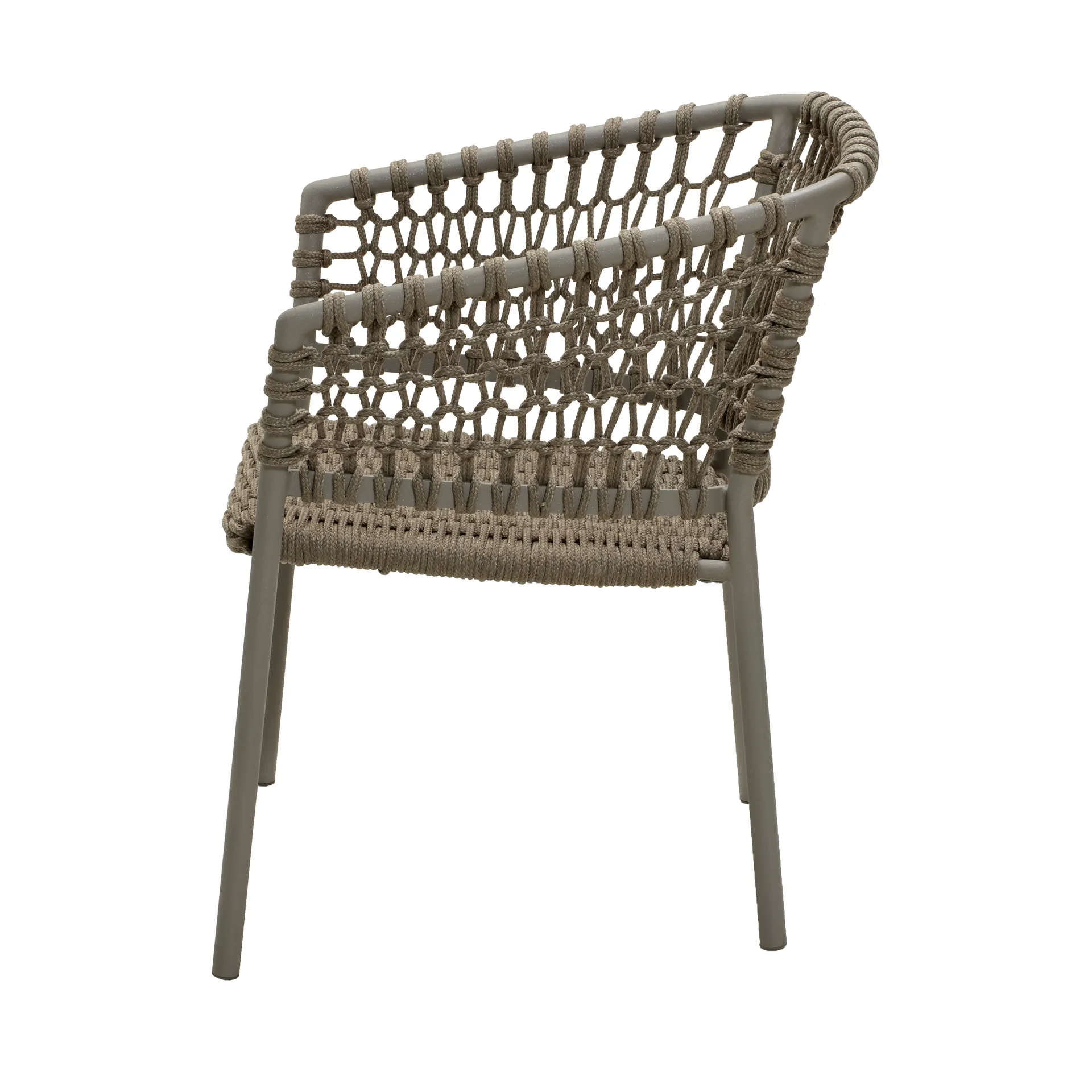 Ocean karmstol soft rope, Taupe Cane-line