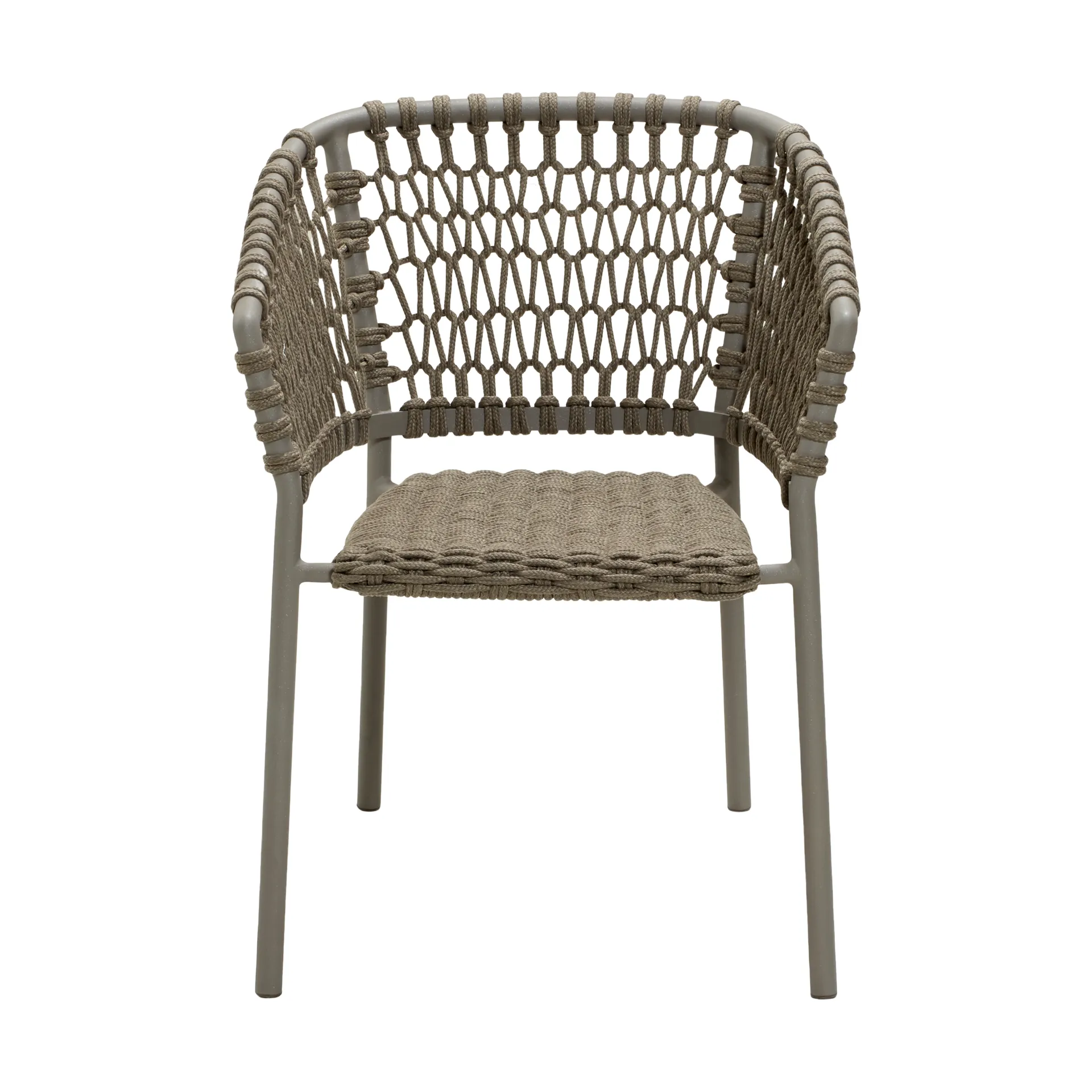 Ocean karmstol soft rope, Taupe Cane-line