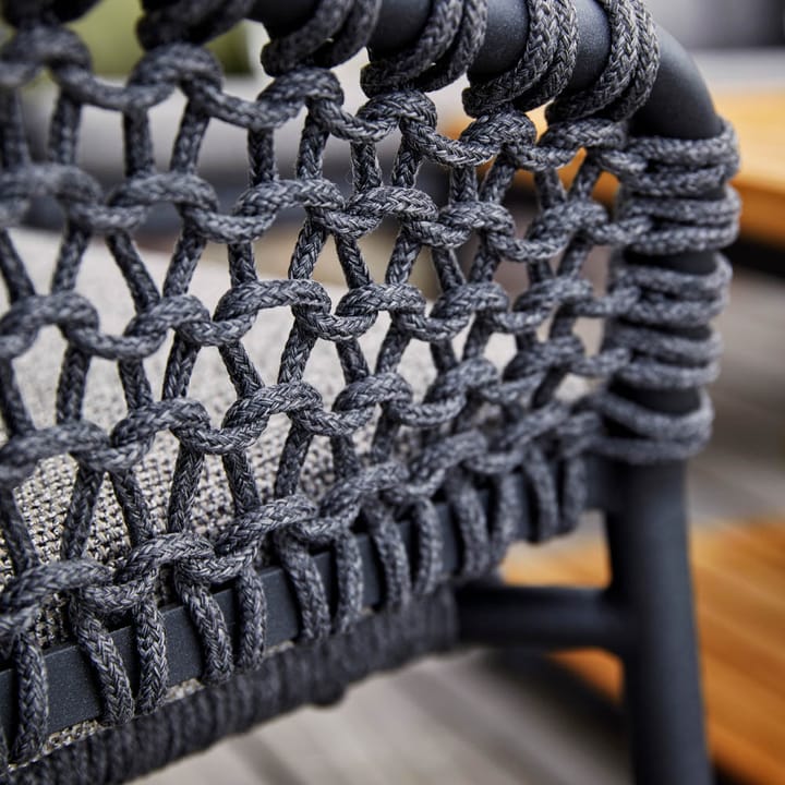 Ocean modulsoffa, Dark grey, hörndel Cane-line