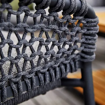Ocean modulsoffa - Dark grey, vänster - Cane-line