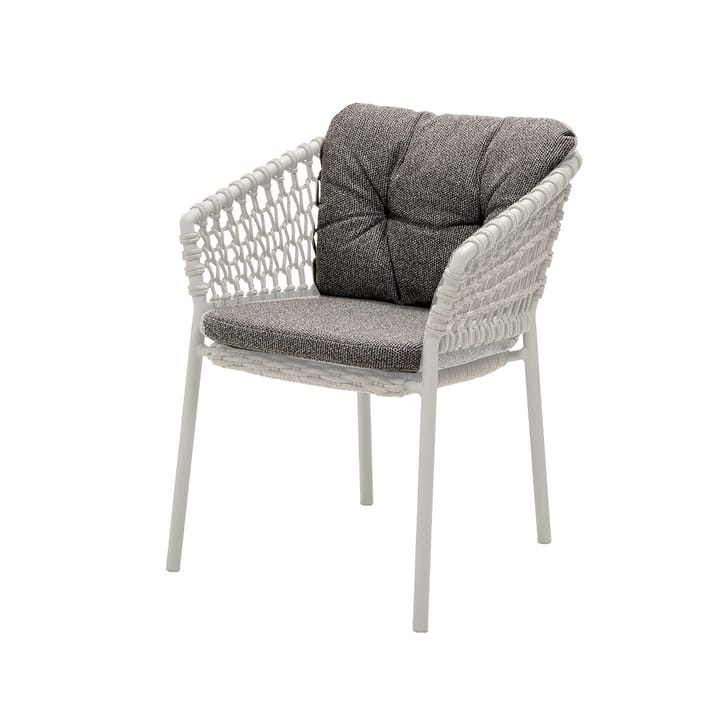 Ocean/Basket/Moments dynset stol, Wove dark grey Cane-line