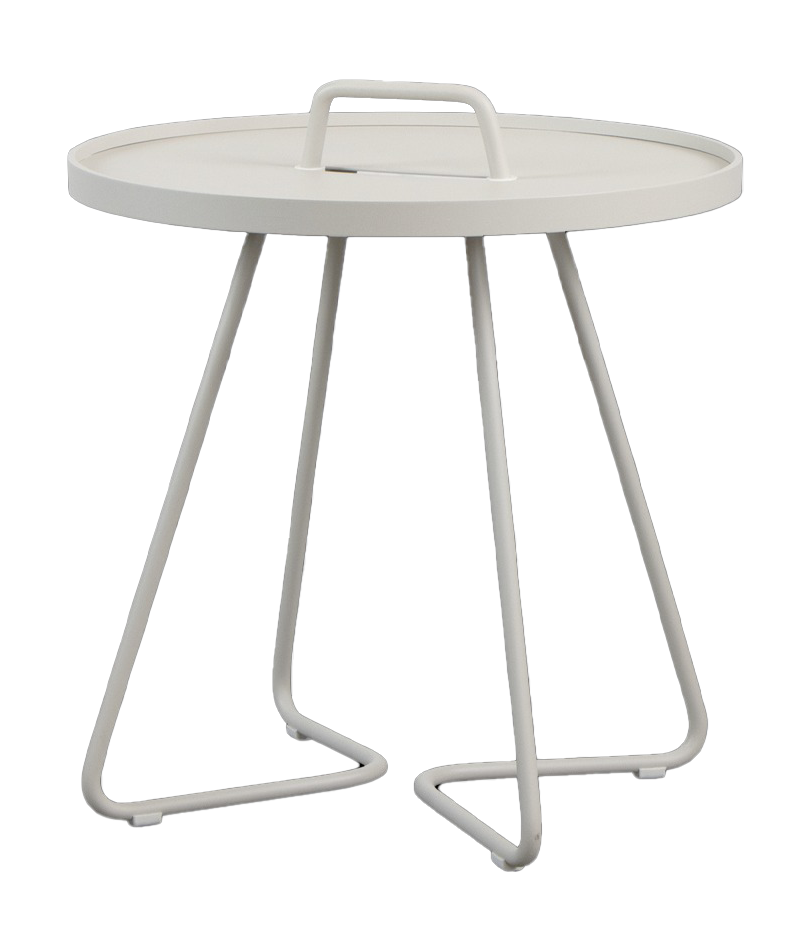 Cane-line On the move bord 44 cm Sand | Skandinavisk Design | Trädgårdsbord | Beige