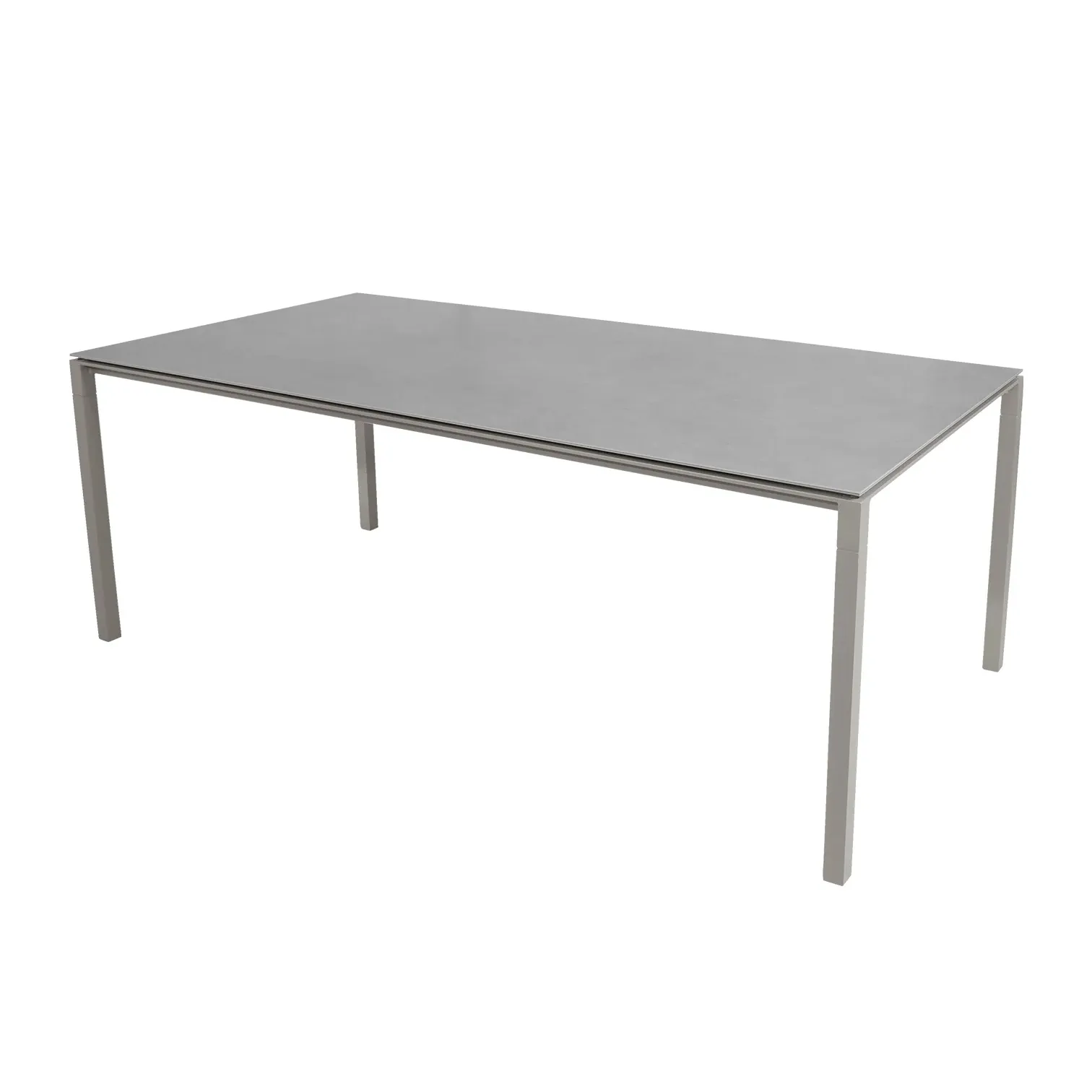 Pure bord 200x100 cm Concrete grey-taupe,  Cane-line