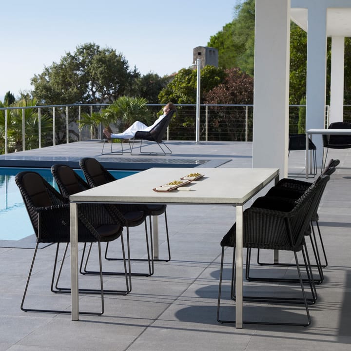 Pure matbord, Concrete grey-lava grey 280x100 cm Cane-line