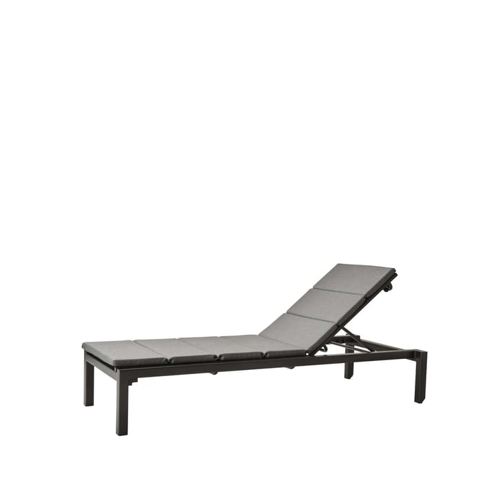 Relax solsäng - tyg cane-line natté grey, inkl ljugrå dyna - Cane-line