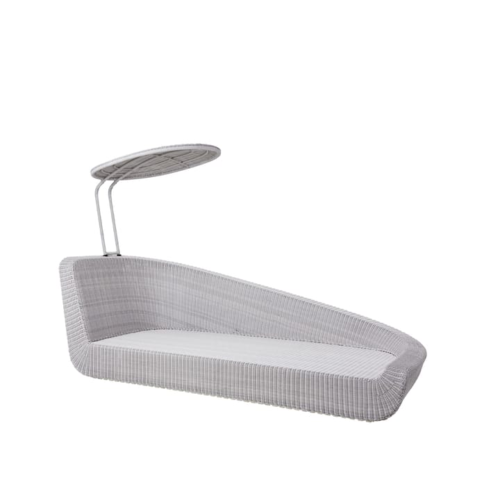 Savannah dagbädd, White grey, vänster Cane-line