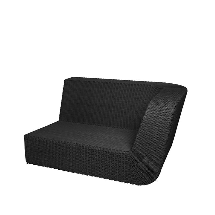 Savannah modulsoffa, Black, vänster Cane-line