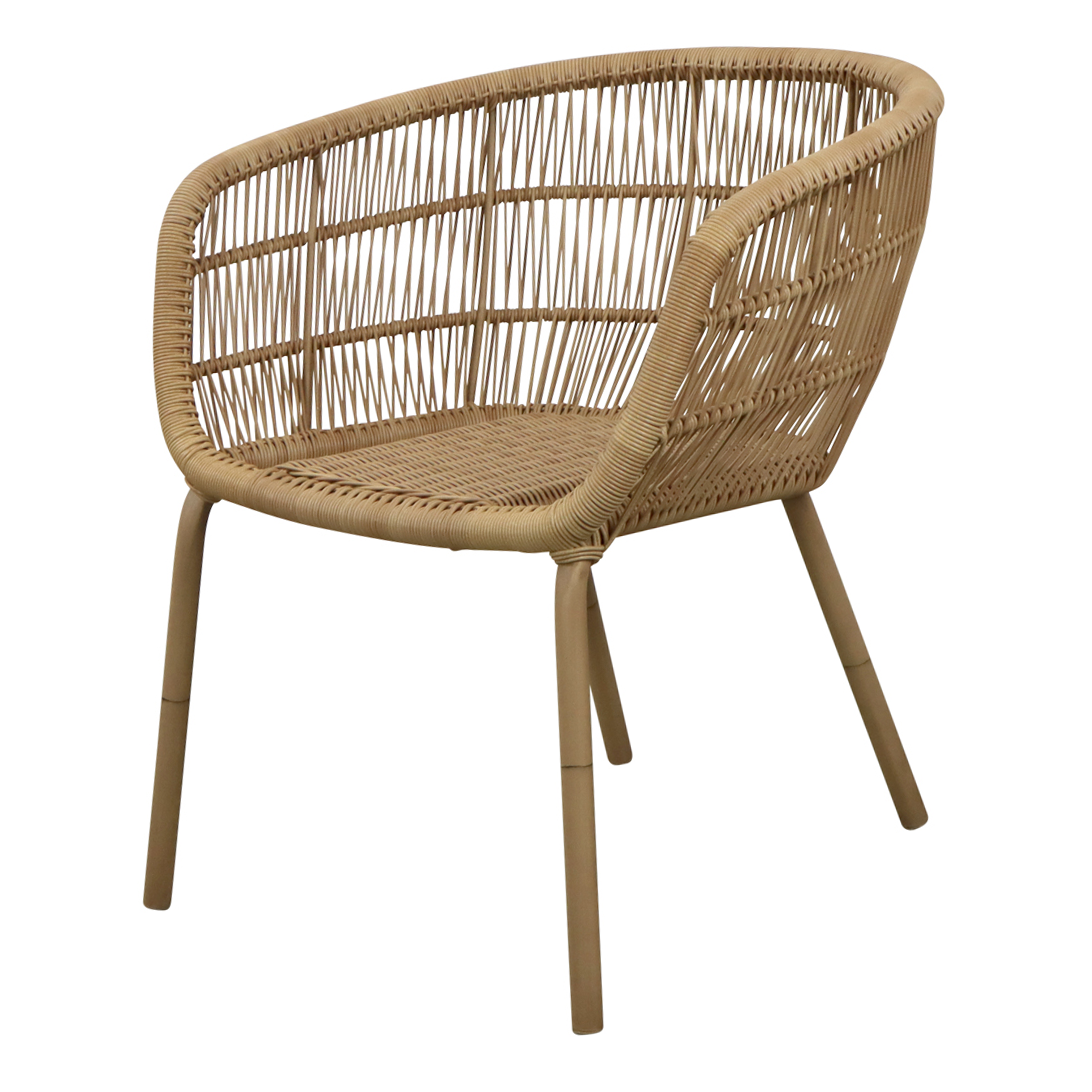 Cane-line Stay stol Natural (Weave) | Skandinavisk Design | Trädgårdsstolar | Beige
