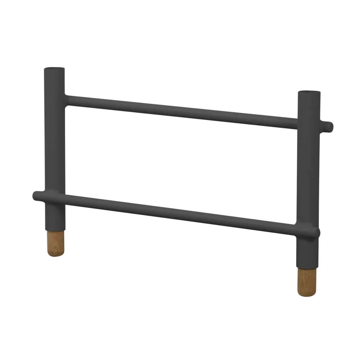 Sticks påbyggnadsben till blomlåda, Lava grey Cane-line