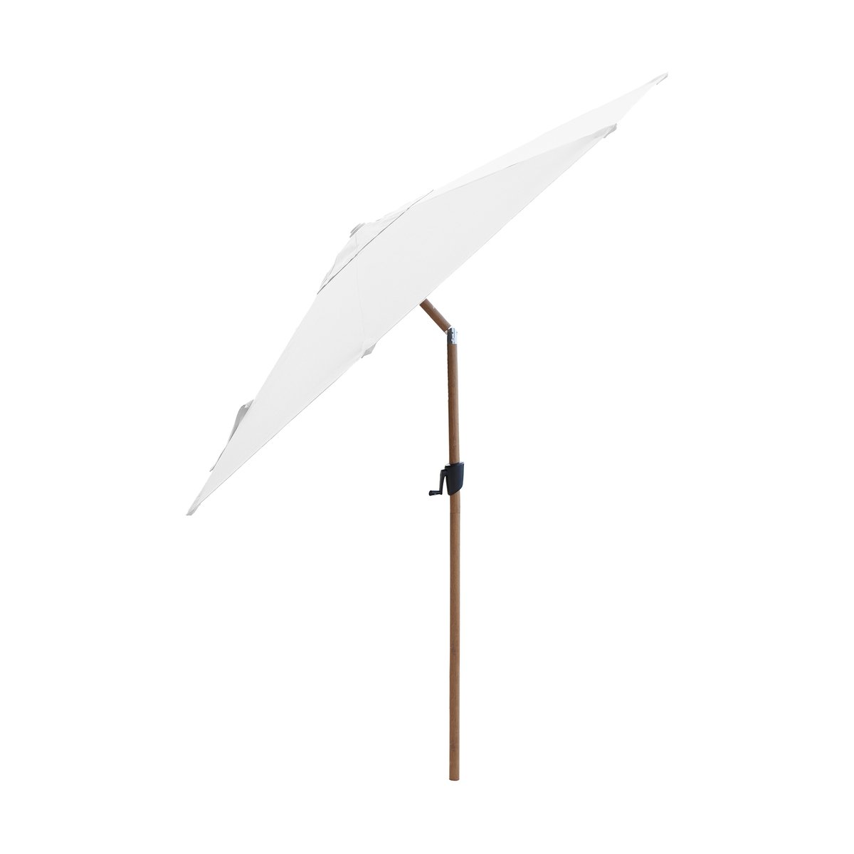 Cane-line Sunshade parasoll tilt 3 m Woodlook-White