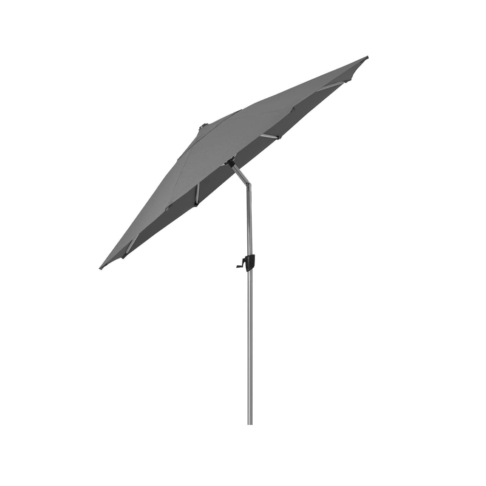 Cane-line Sunshade Tilt parasoll 300 cm Anthracite | Skandinavisk Design | Parasoll & parasollfötter | Grå