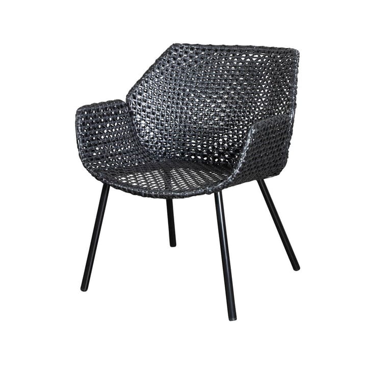 Vibe loungefåtölj, Black/anthracite Cane-line