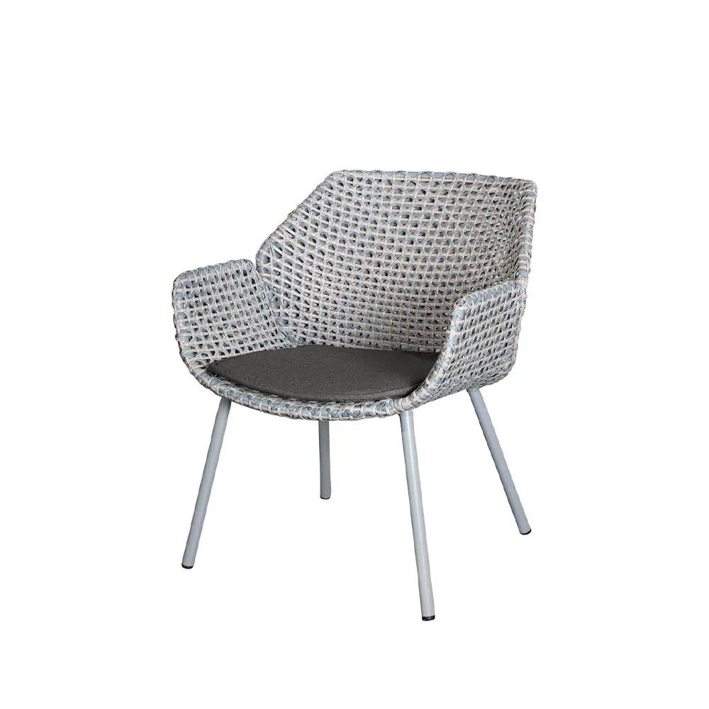 Cane-line Vibe loungefåtöljdyna Cane-Line Natté black