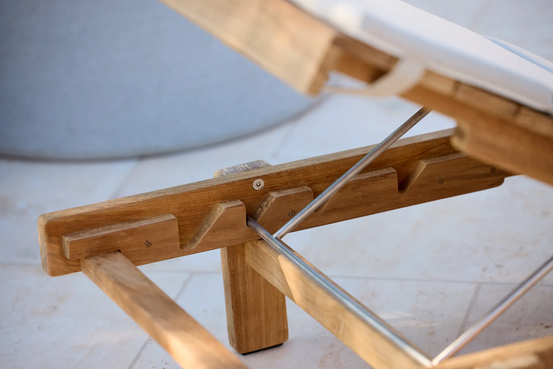 Vista solsäng, Teak Cane-line