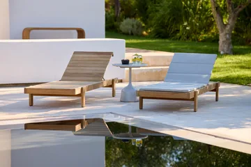 Vista solsäng - Teak - Cane-line