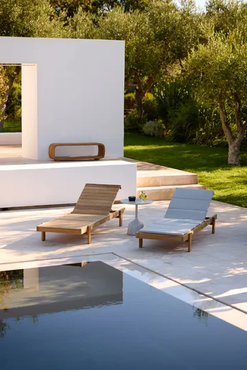 Vista solsäng - Teak - Cane-line