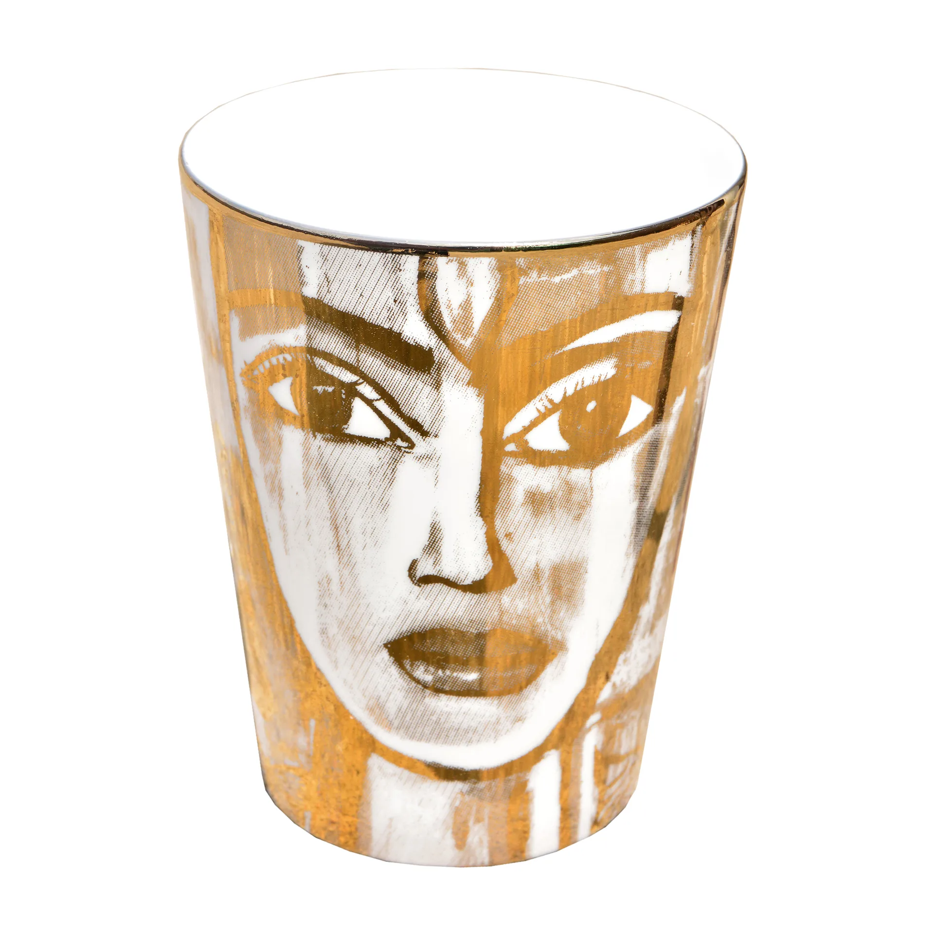 Butterfly Messenger mugg guld-vit, 35 cl Carolina Gynning
