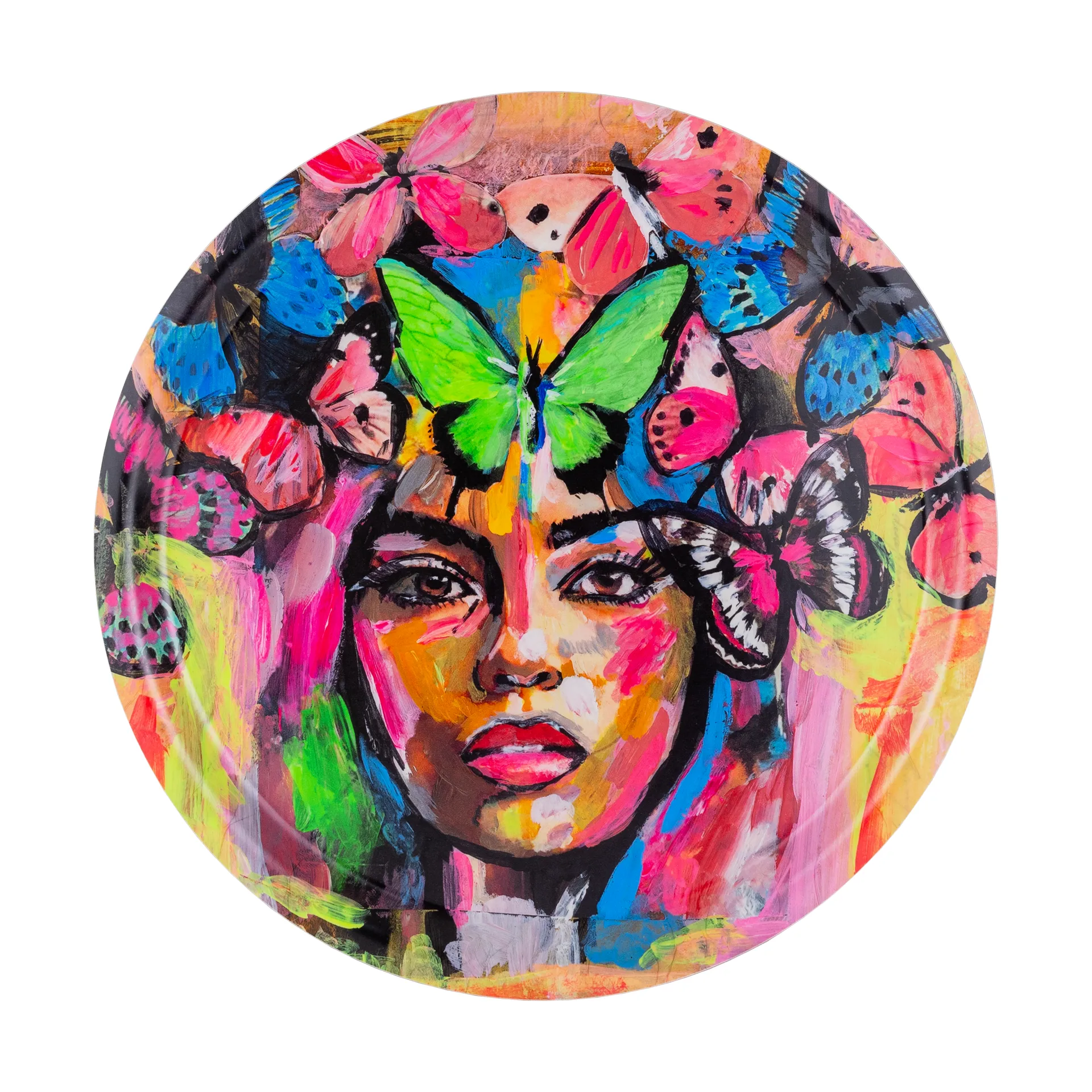 Coming back to life bricka Ø31 cm, Multi Carolina Gynning