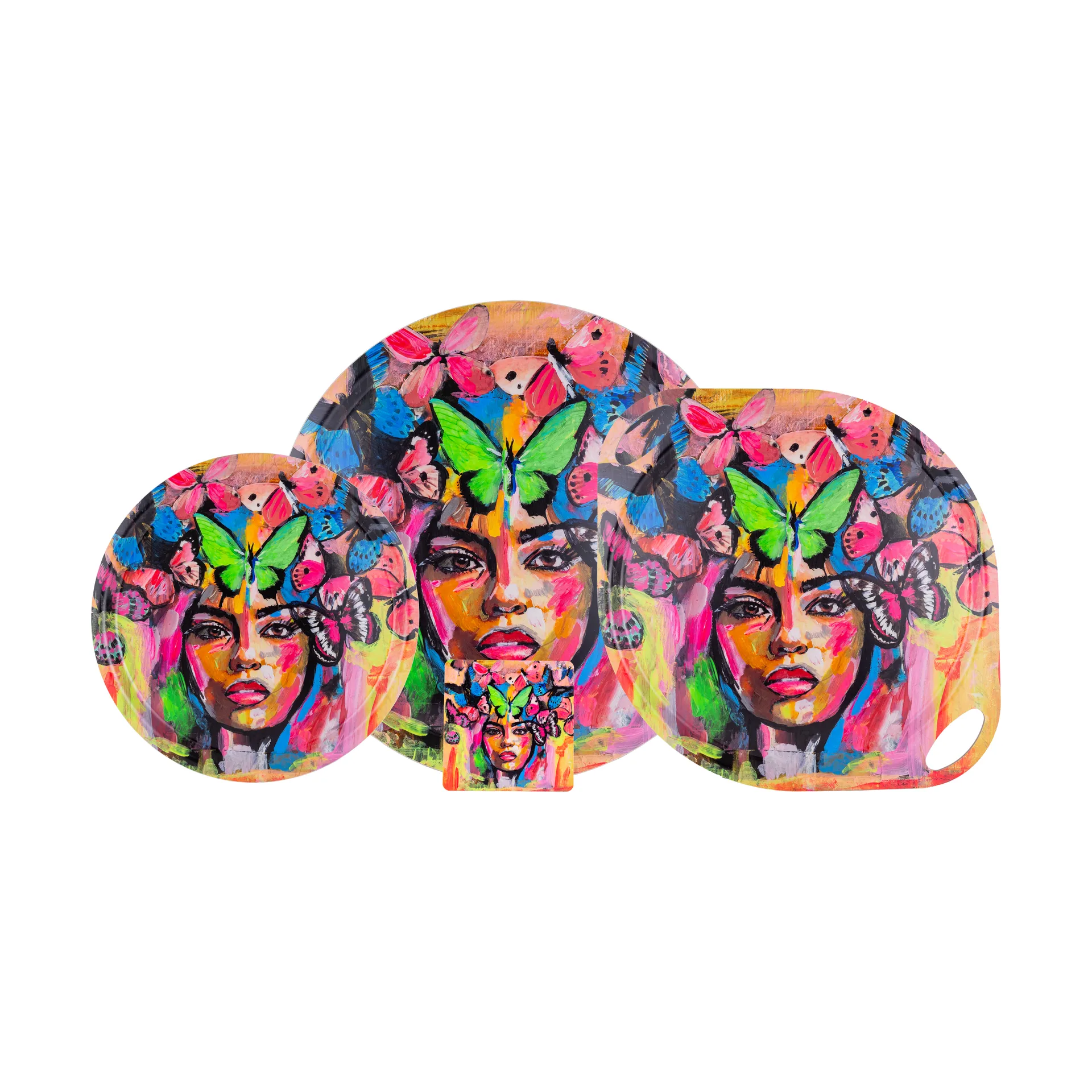 Coming back to life bricka Ø46 cm, Multi Carolina Gynning