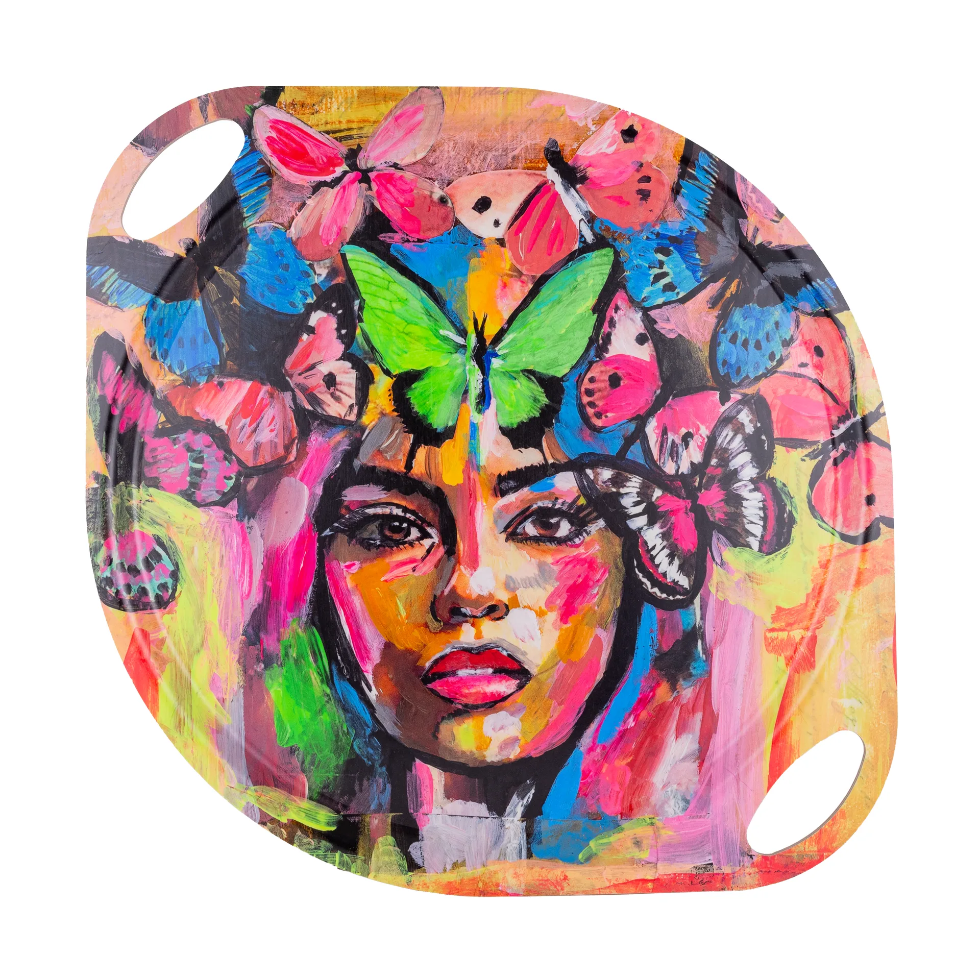 Coming back to life bricka med handtag 38x47 cm, Multi Carolina Gynning