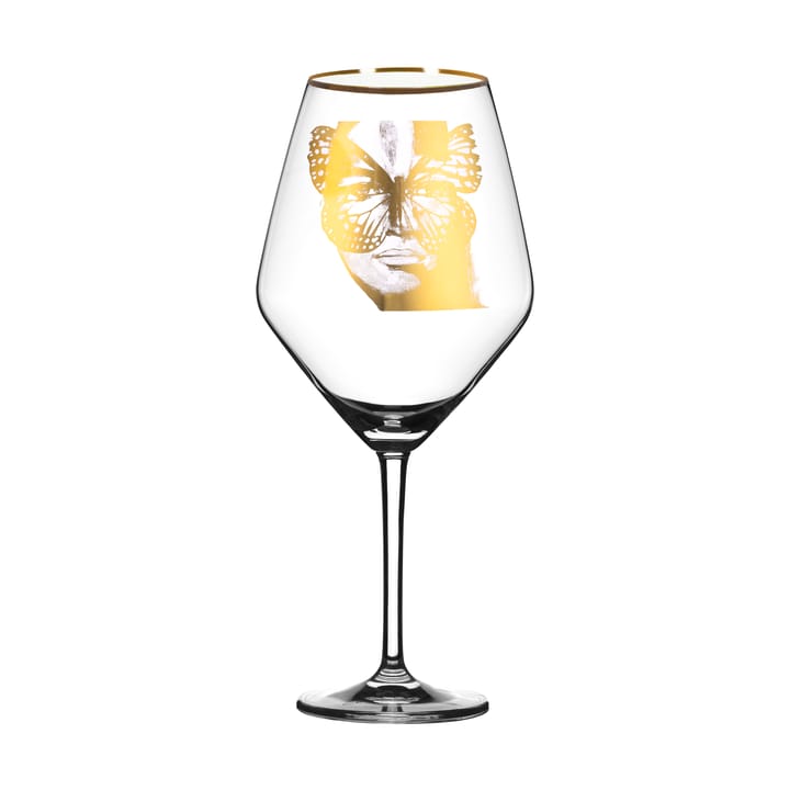 Golden Butterfly vinglas 75 cl - Gold - Carolina Gynning