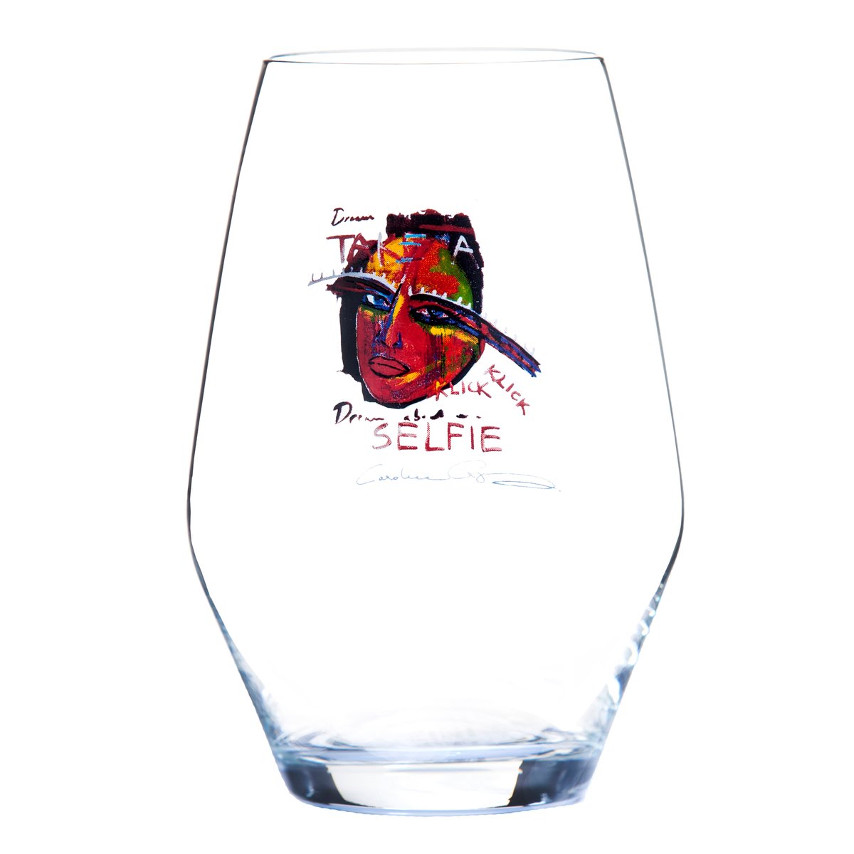 Carolina Gynning Love Me dricksglas 35 cl | Skandinavisk Design | Dricksglas | Transparent