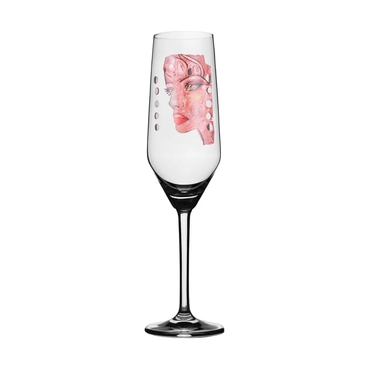 Moonlight Queen champagneglas 30 cl - Pink - Carolina Gynning