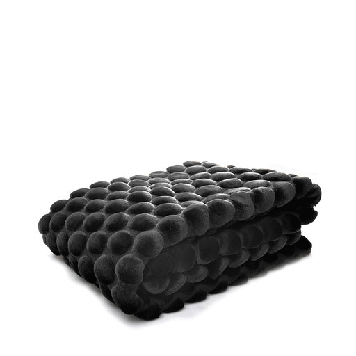 Ceannis Egg Collection filt 170x130 cm Svart | Skandinavisk Design | Ullplädar & Ullfiltar | Svart