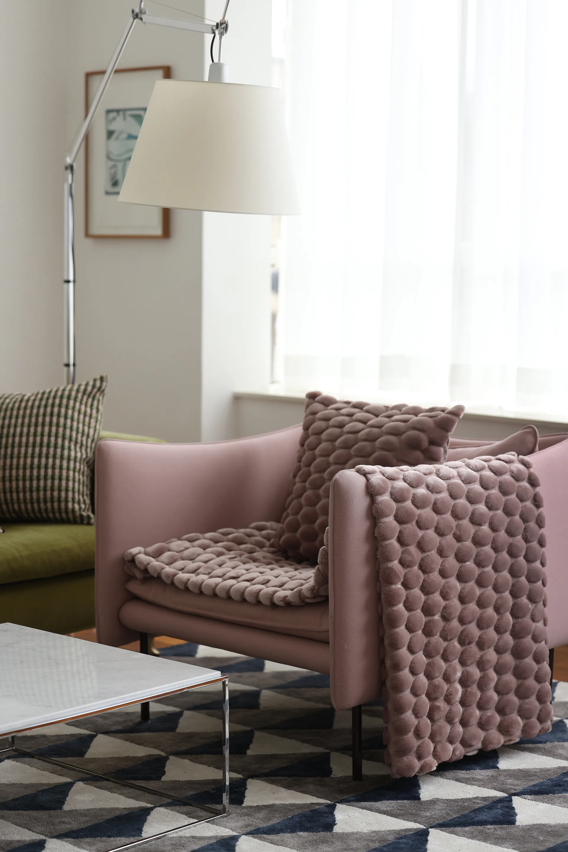 Egg Collection kuddfodral 50x50 cm, Rosa Ceannis