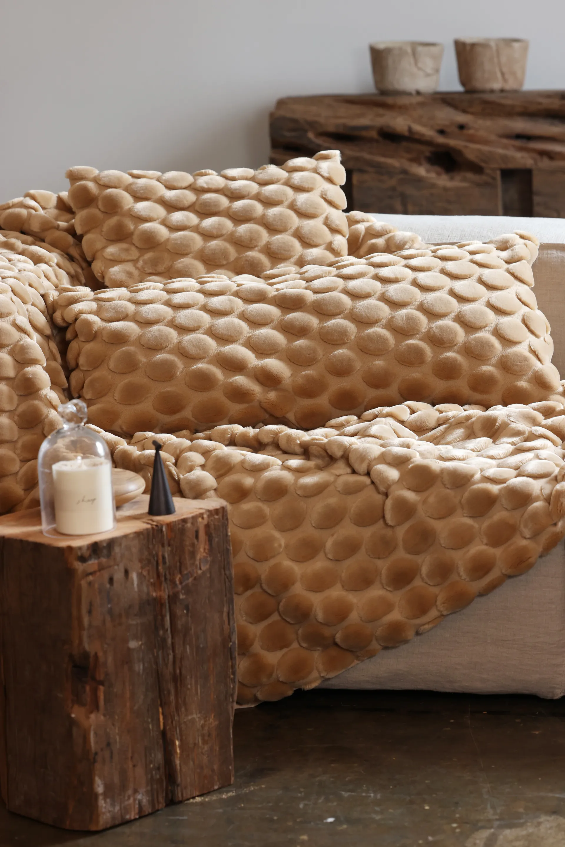 Egg Collection pläd 130x170 cm, Beige Ceannis