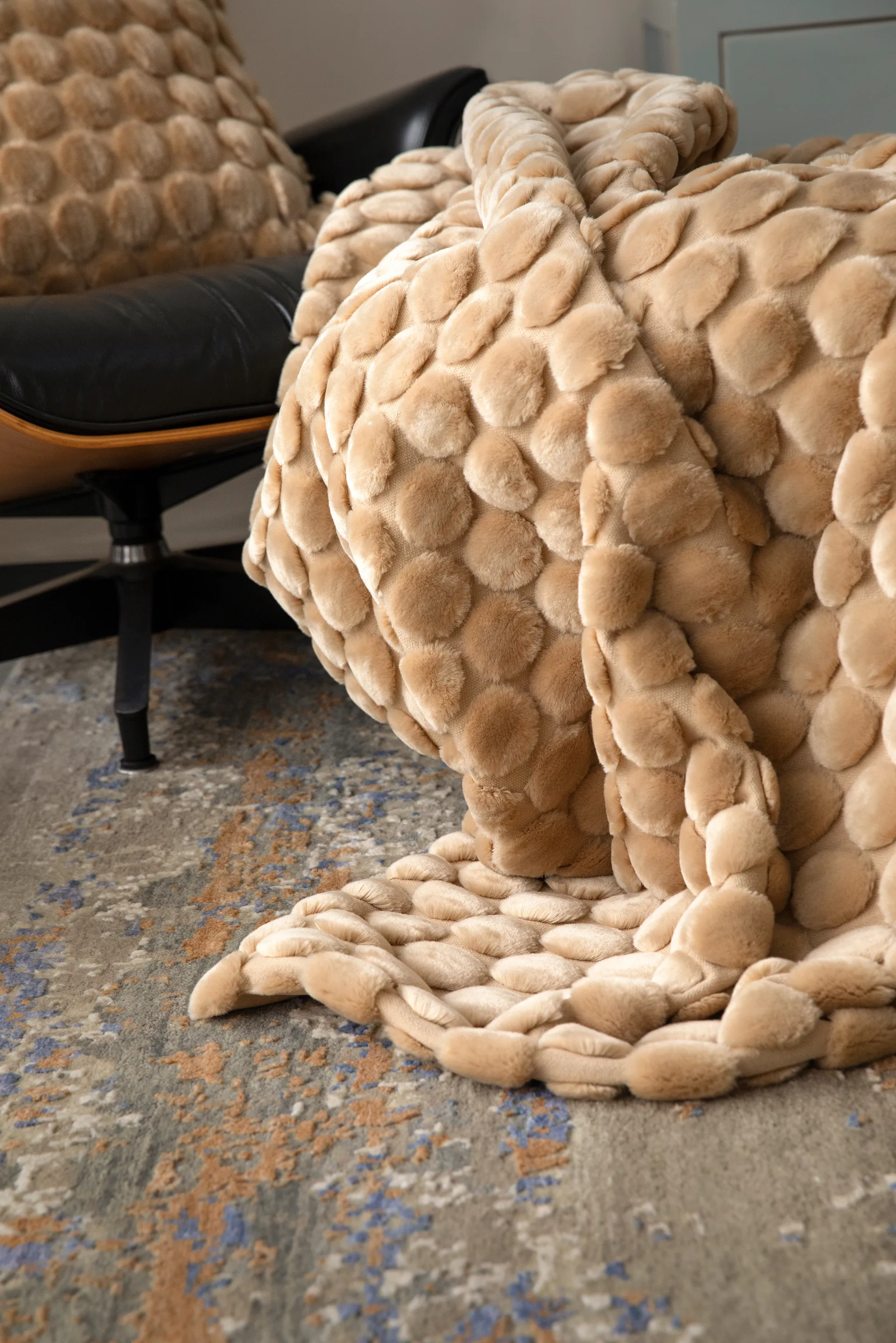 Egg Collection pläd 130x170 cm, Beige Ceannis