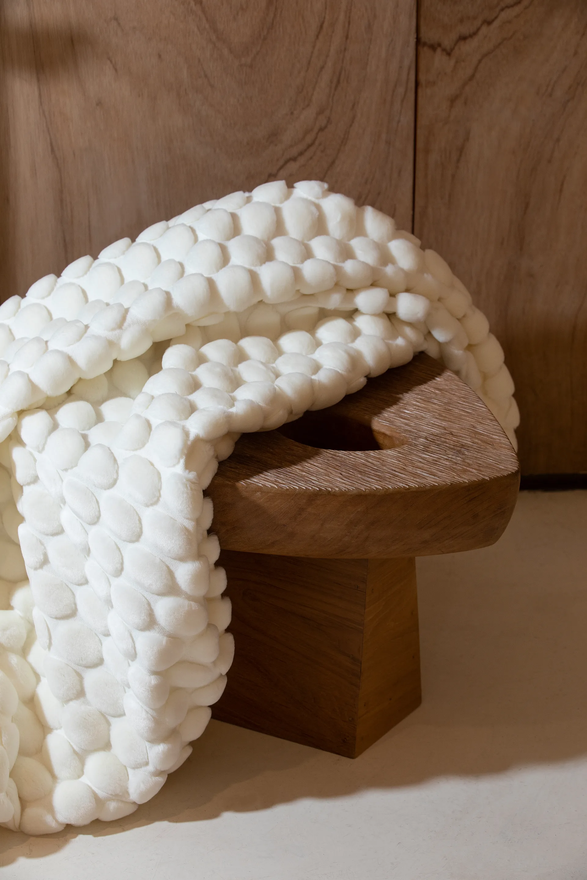 Egg Collection pläd 170x130 cm, Vit Ceannis