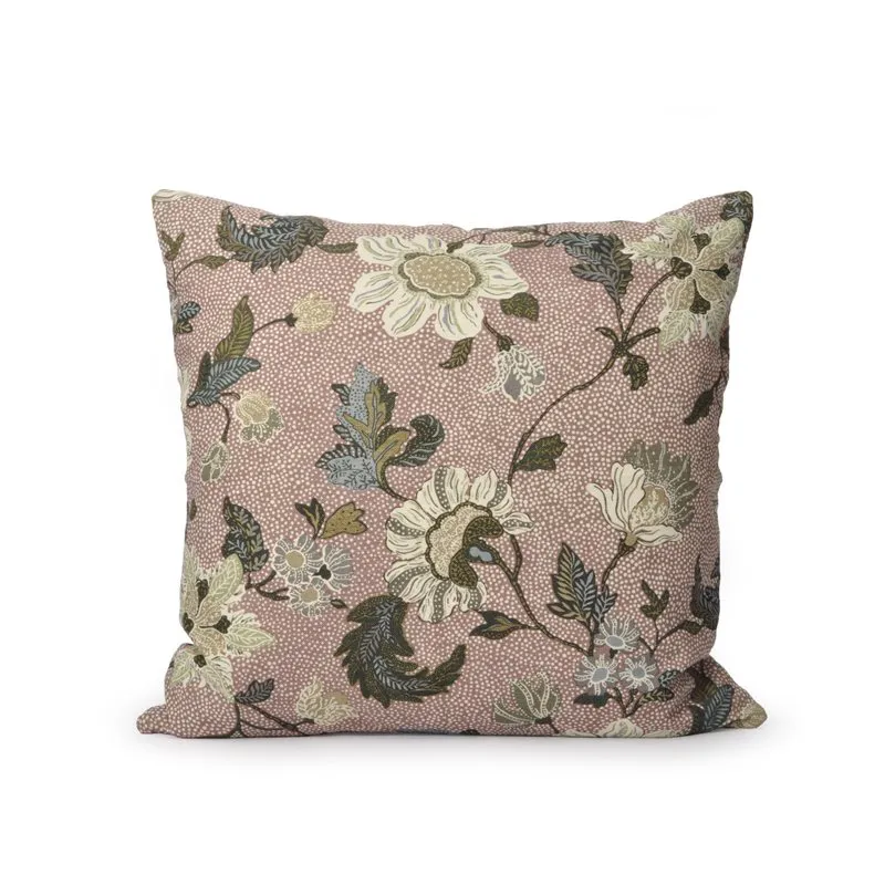 Ceannis Flower kuddfodral 50x50 cm Dusty pink