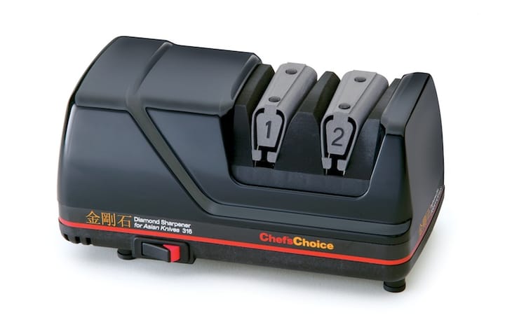 Knivslip Chef'sChoice™ 2 steg Asiatisk vinkel, Svart Chef's Choice