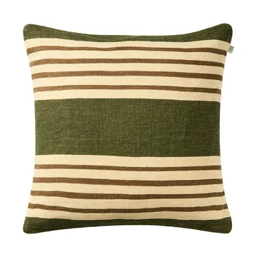 Aria kuddfodral - Cactus green-taupe, 50x50 cm - Chhatwal & Jonsson