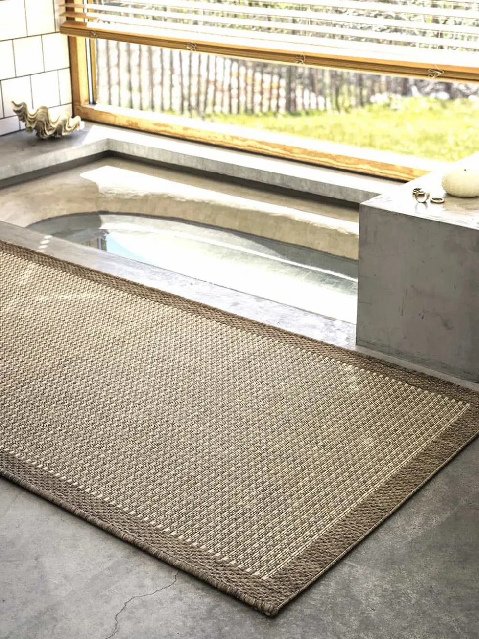 Bahar matta, Beige-off white 200x300 cm Chhatwal & Jonsson