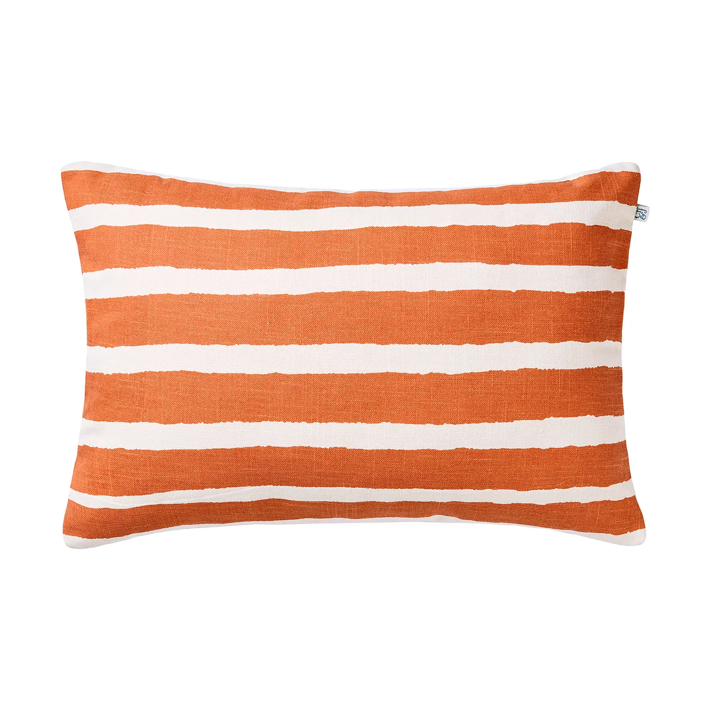 Block Stripe utomhuskudde 40x60 cm, Apricot orange-off white Chhatwal & Jonsson