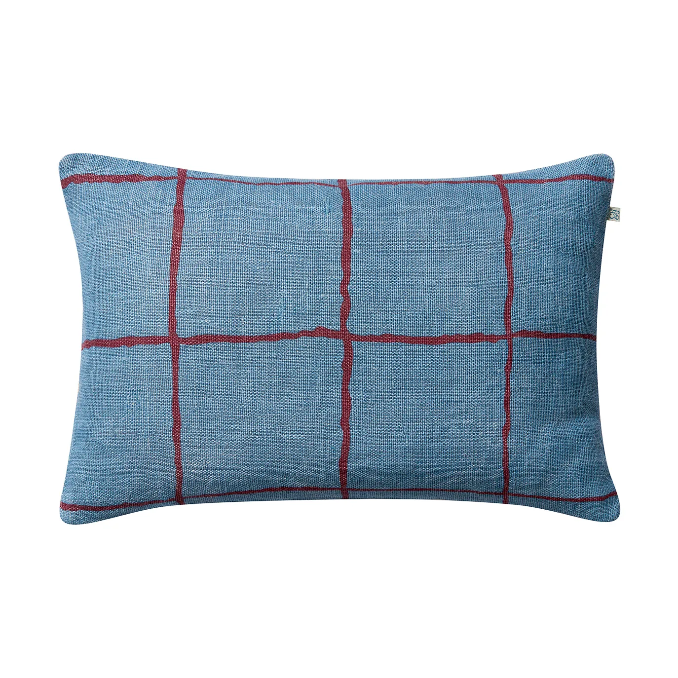 Chakra kuddfodral 40x60 cm, Dusty blue-ruby
