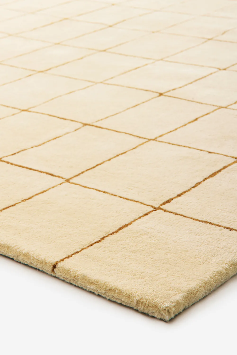 Chakra matta, Khaki-masala yellow 180x270 cm Chhatwal & Jonsson