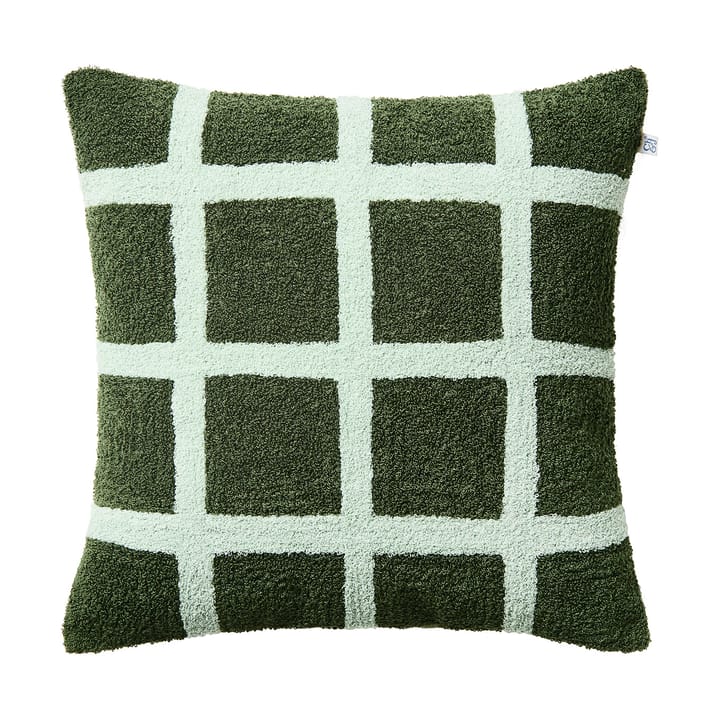Check kuddfodral 50x50 cm, Cactus green-aqua Chhatwal & Jonsson